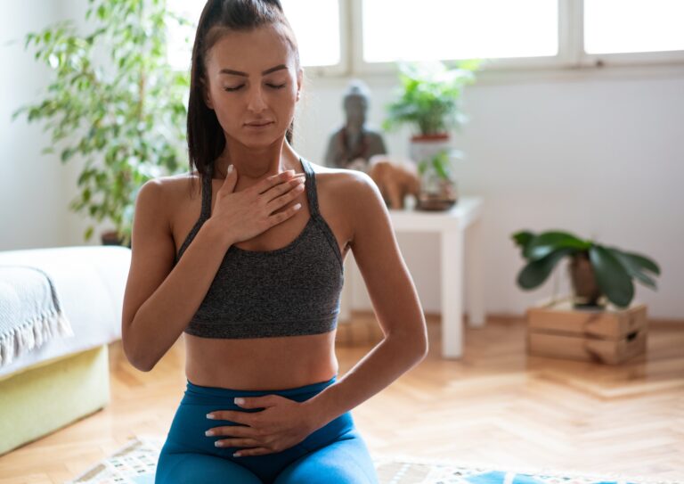 Exercices de souffle pour se relier à son centre