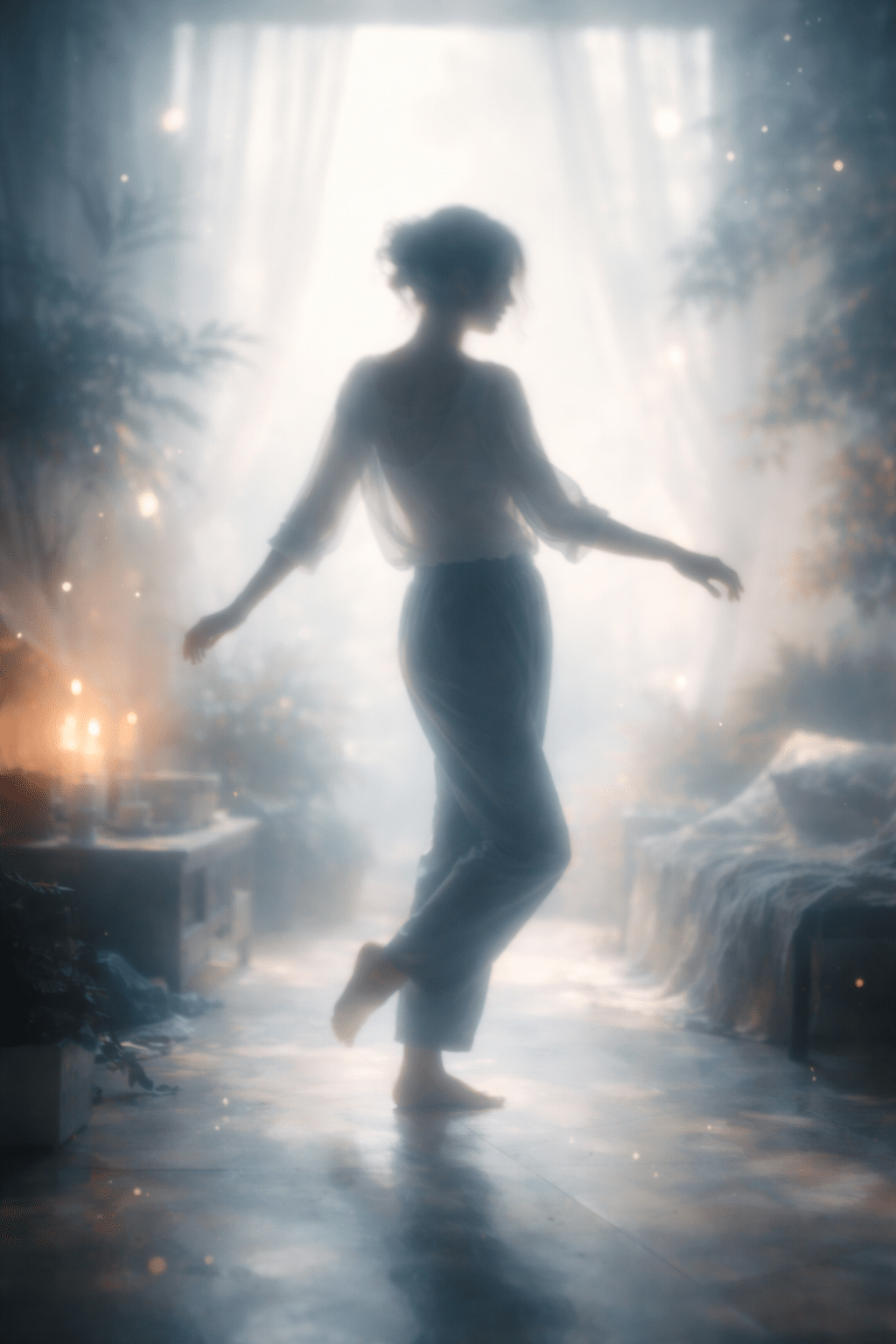 Femme qui dance pour lacher prise sur son quotidien