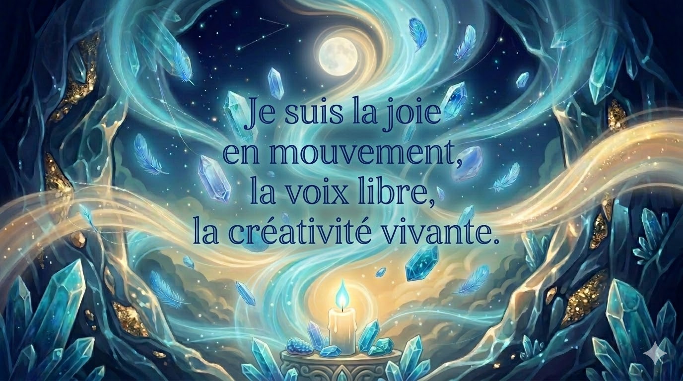 mantra du nombre 3, joie en mouvement et créativité vivante en numérologie sacrée