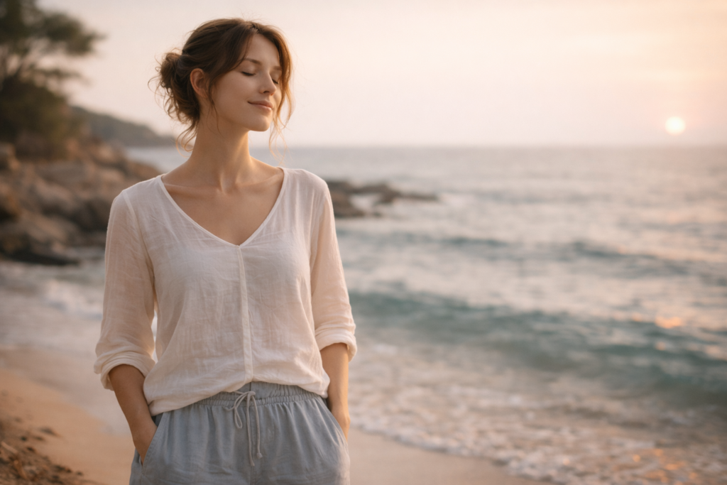 Relâcher la pression dans le corps grâce à une présence douce et consciente