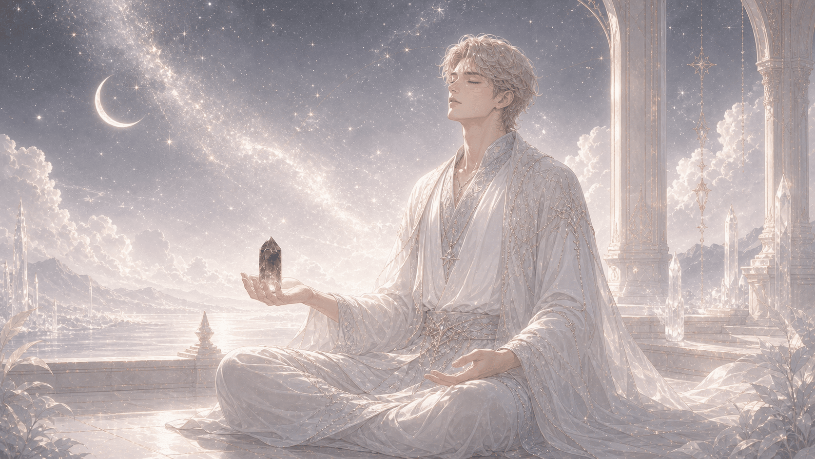 meditation quartz fume minuit fondation, signification de l'heure 00:22