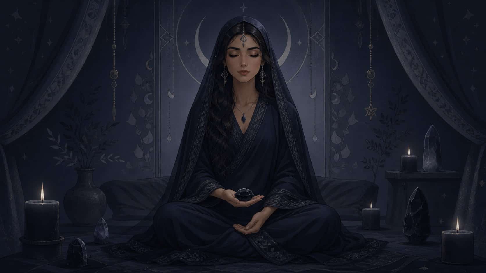 meditation obsidienne minuit fondation protection, signification de l'heure 00:44