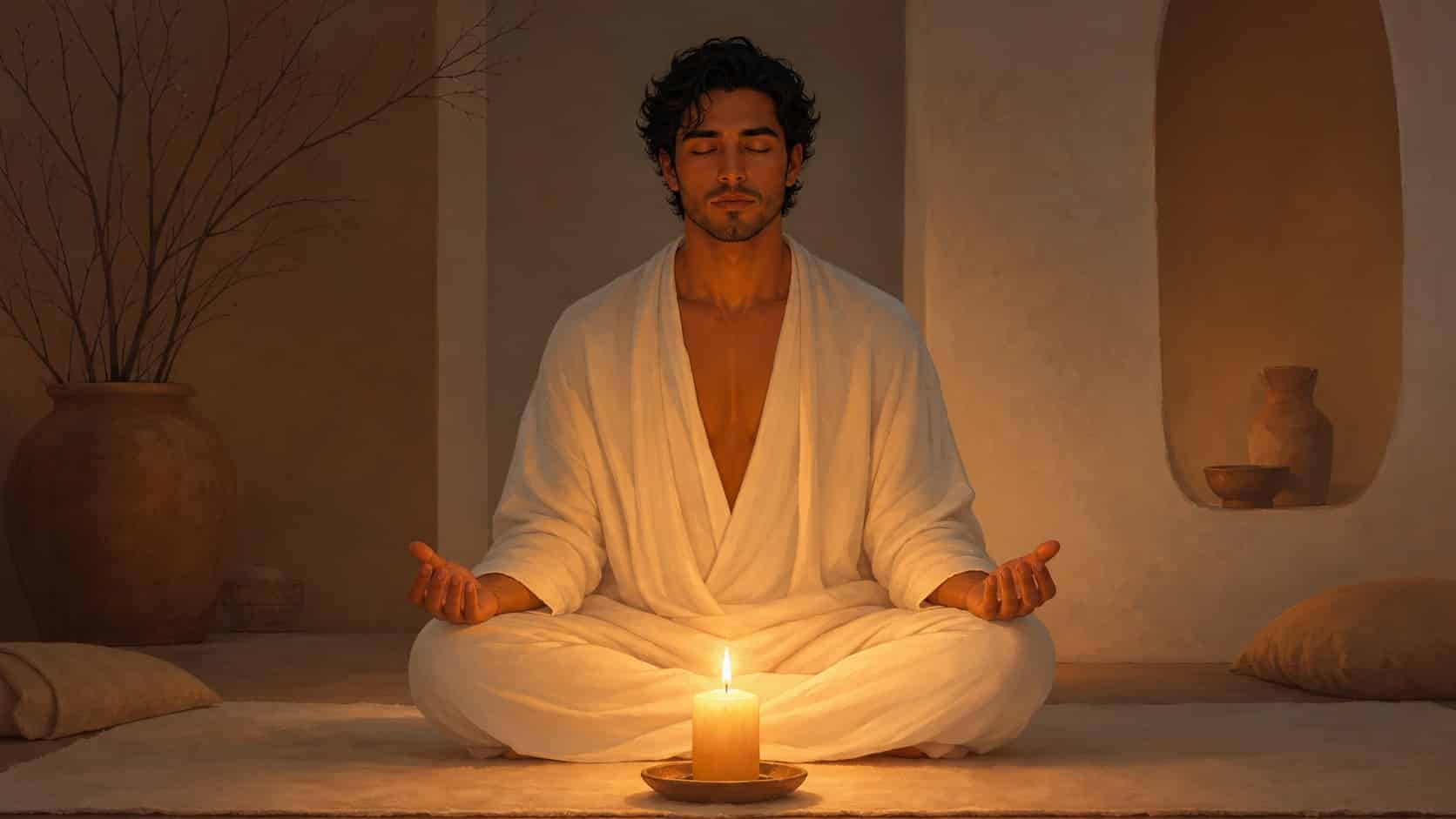 meditation bougie nuit intention posee, signification de l'heure 01:01