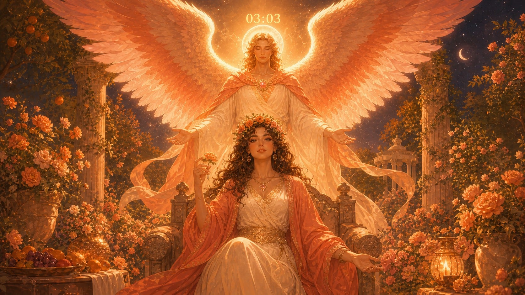 imperatrice tarot aladiah creativite divine, signification de l'heure 03:03