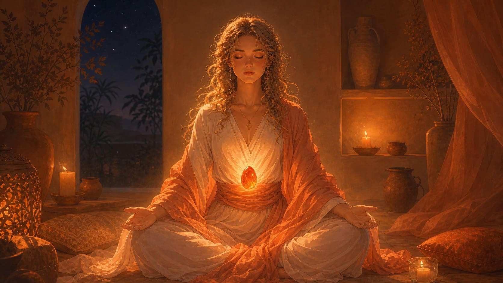 meditation cornaline nuit expression interieure, signification de l'heure 03:03