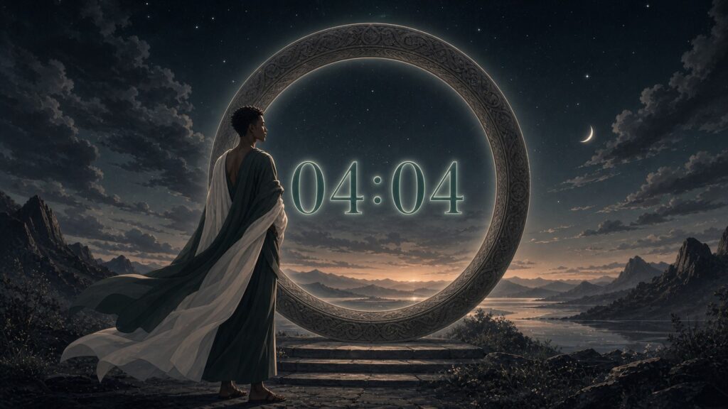 anneau pierre grise ancrage structure, signification de l'heure 04:04