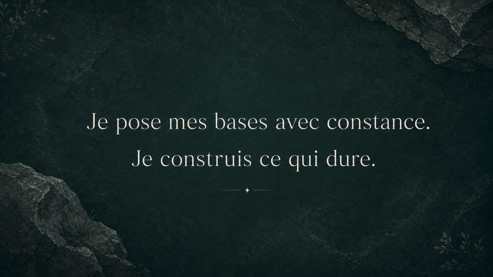 mantra ancrage vert ardoise pierre, signification de l'heure 04:04