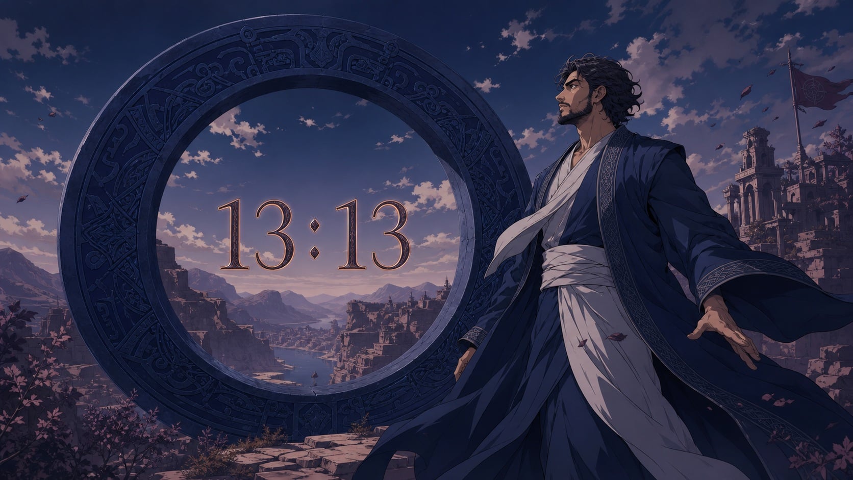 anneau pierre indigo transformation renaissance, signification de l'heure 13:13