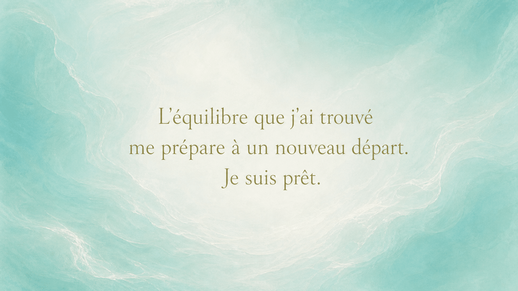 heure 14h41 mantra alchimie or turquoise doux