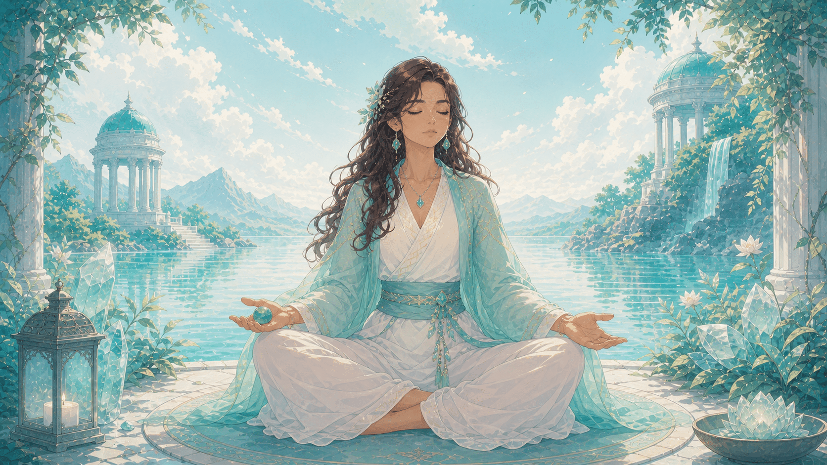 heure 14h41 meditation turquoise apres midi alchimie