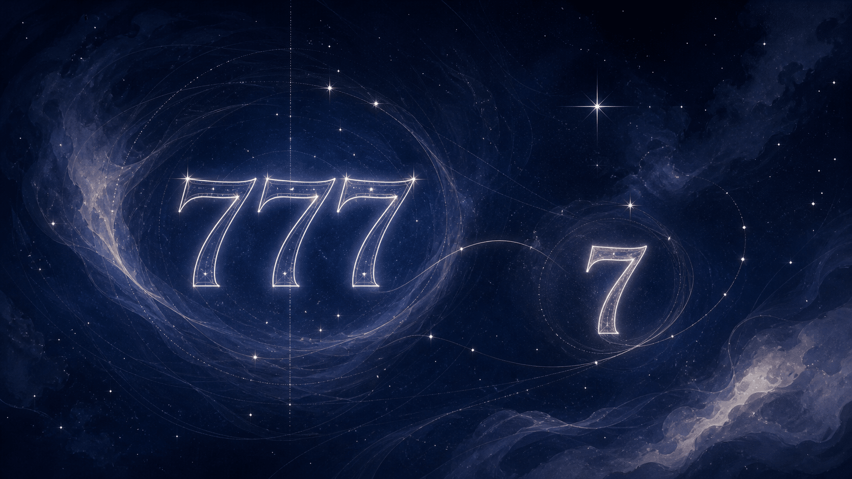 heure 17h17 sequence 777 nombre 7 bleu nuit argent etoile