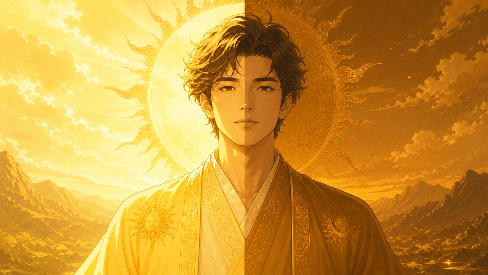 heure 19h19 homme lumiere soleil ombre or ambre