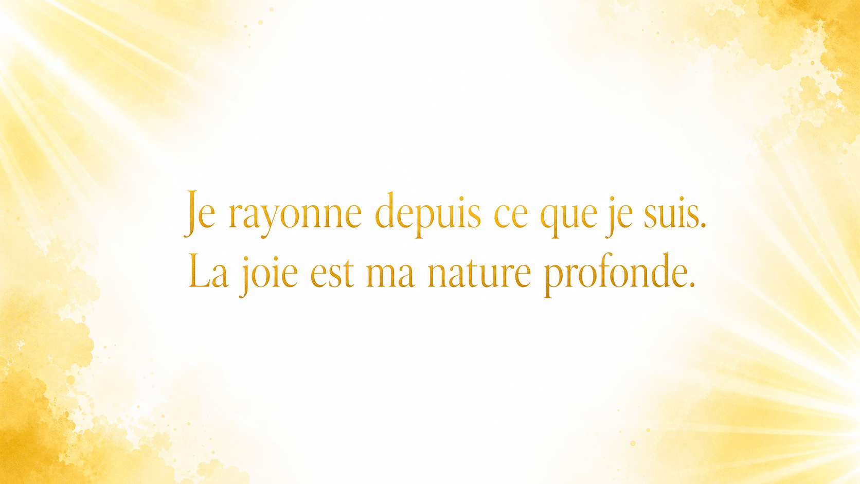 heure 19h19 mantra joie or vif blanc lumineux soleil