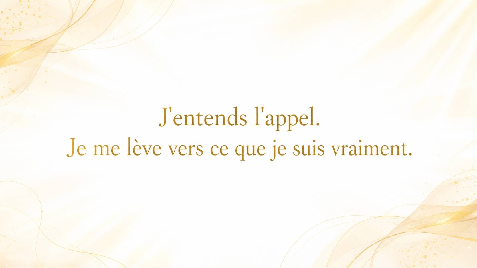 heure 20h20 mantra reveil or blanc lumineux