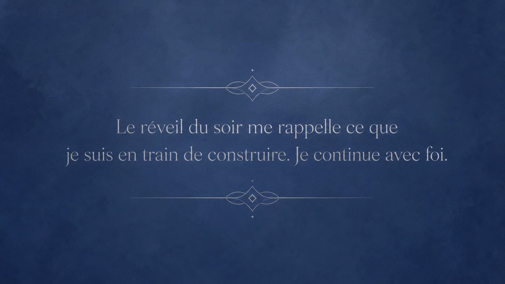 mantra reveil argent bleu nuit pale soir, signification de l'heure 20:22