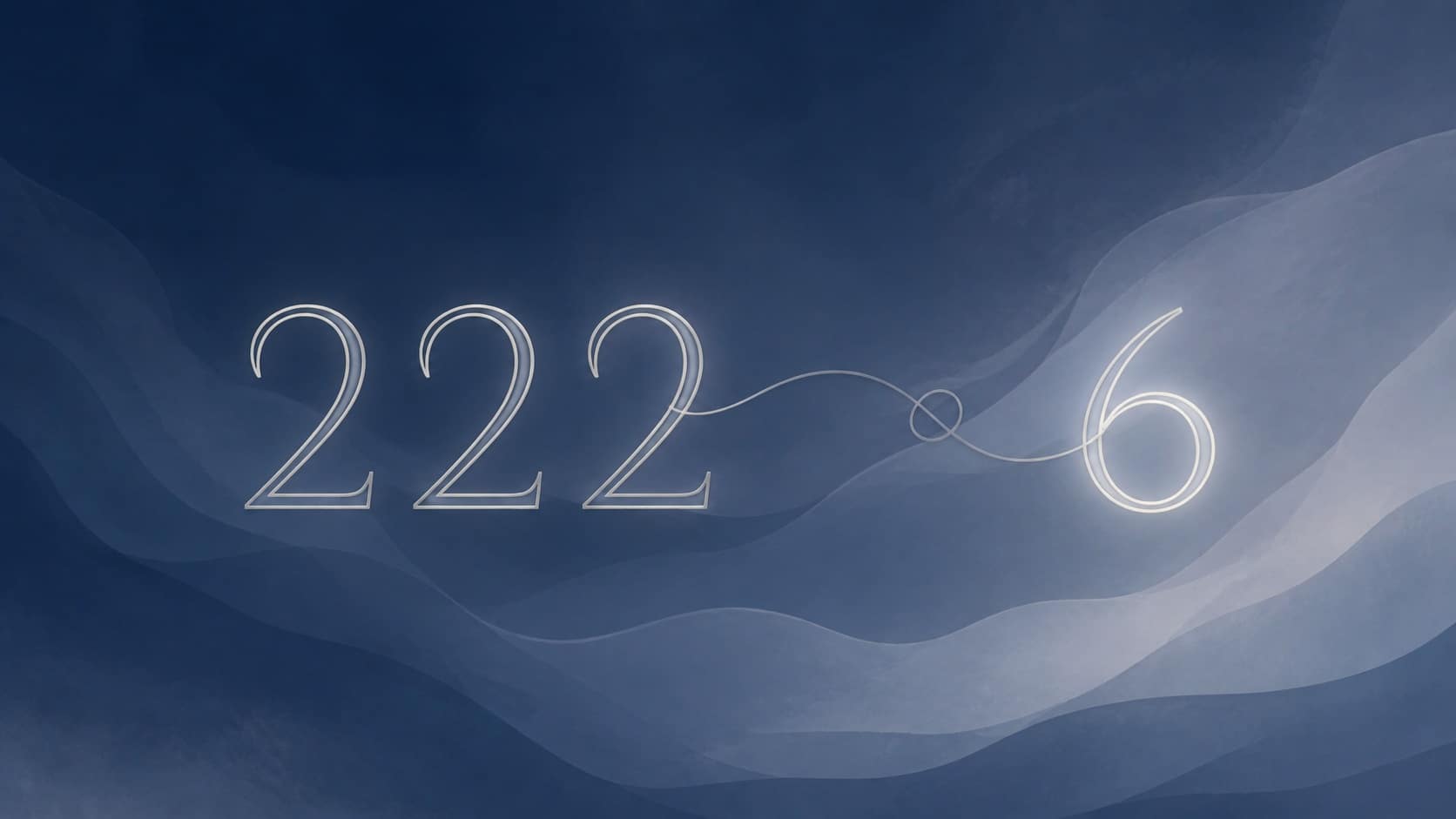 sequence 222 nombre 6 bleu nacre argent, signification de l'heure 20:22