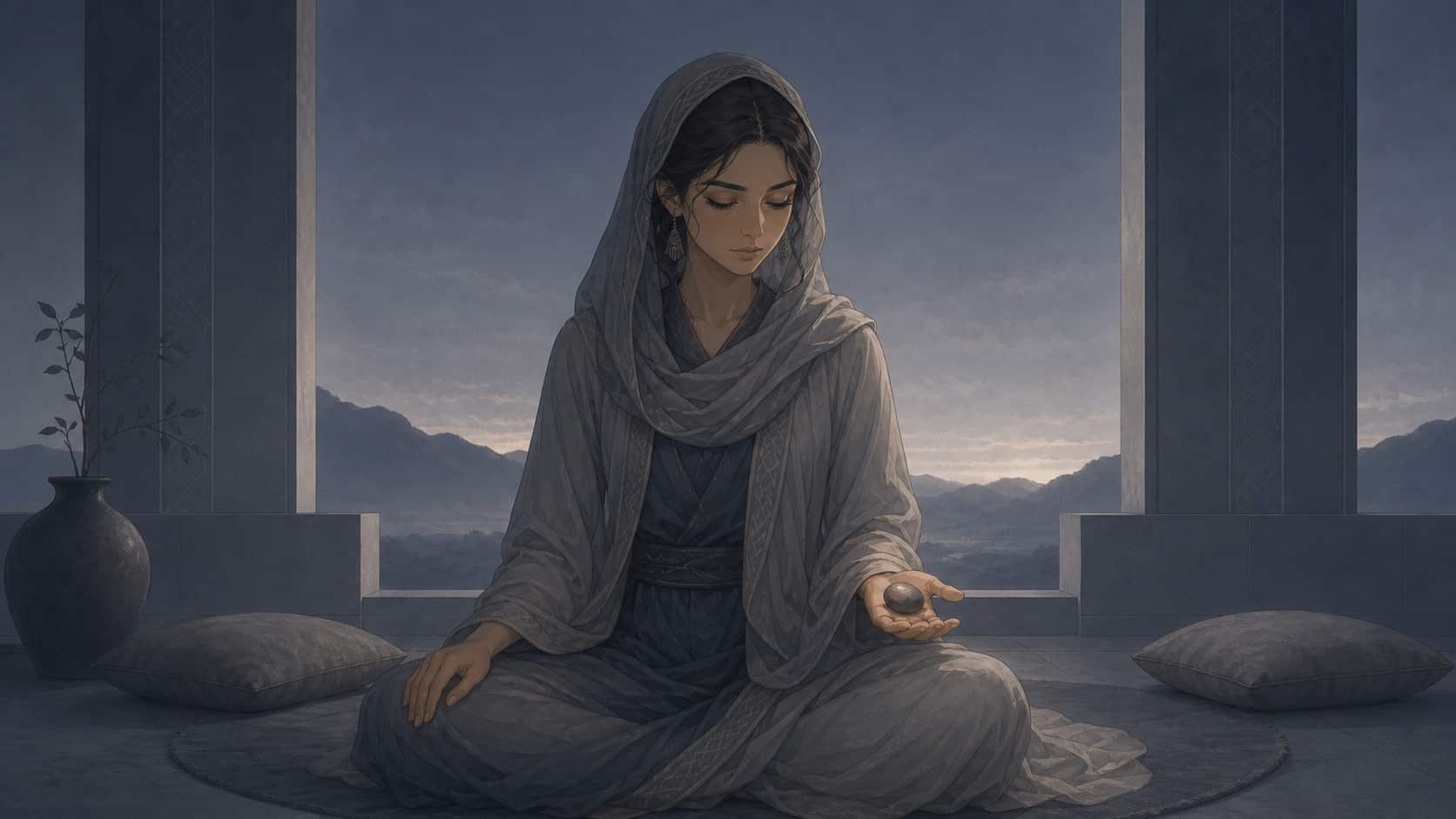 heure 20h44 meditation labradorite soir reveil ancrage
