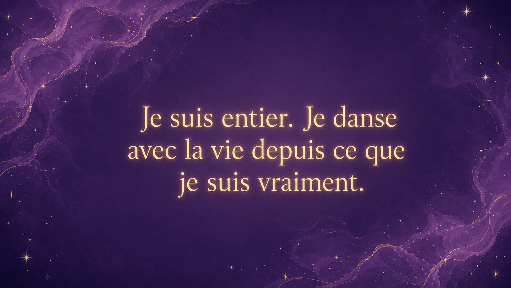 mantra accomplissement or violet profond, signification de l'heure 21:21