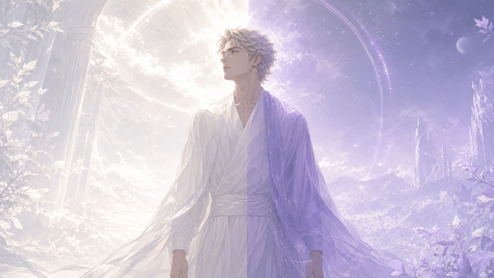 homme blanc lilas portail construction nuit, signification de l'heure 22:11