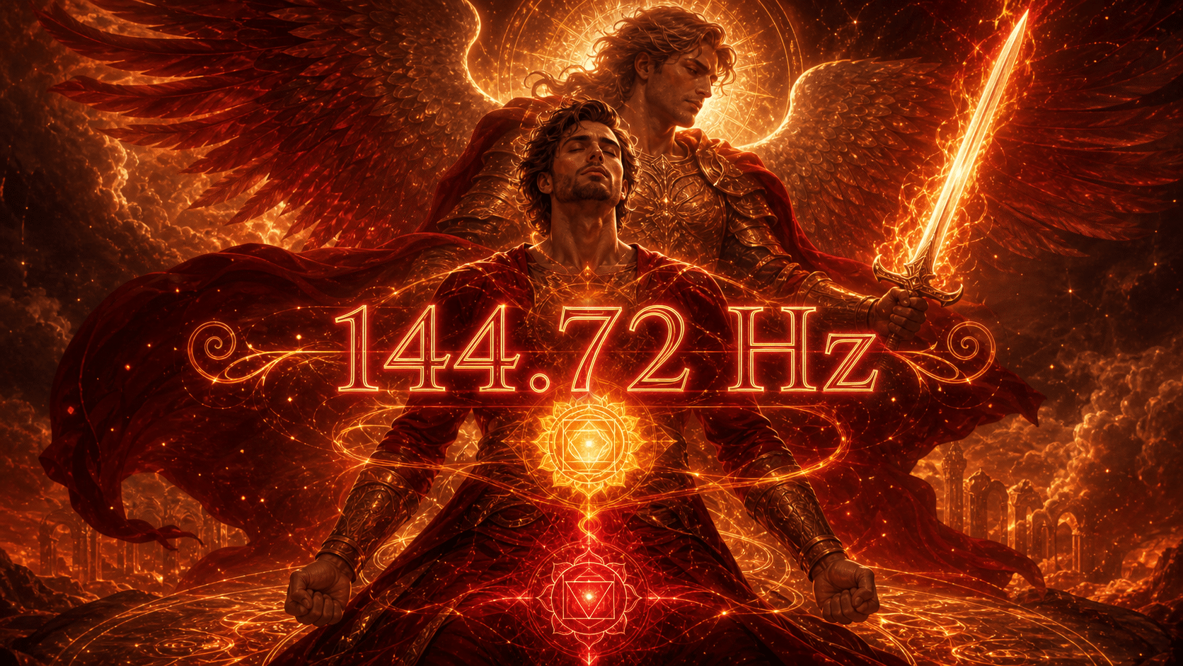 144 72 hz mars ange mikael courage, signification de la fréquence