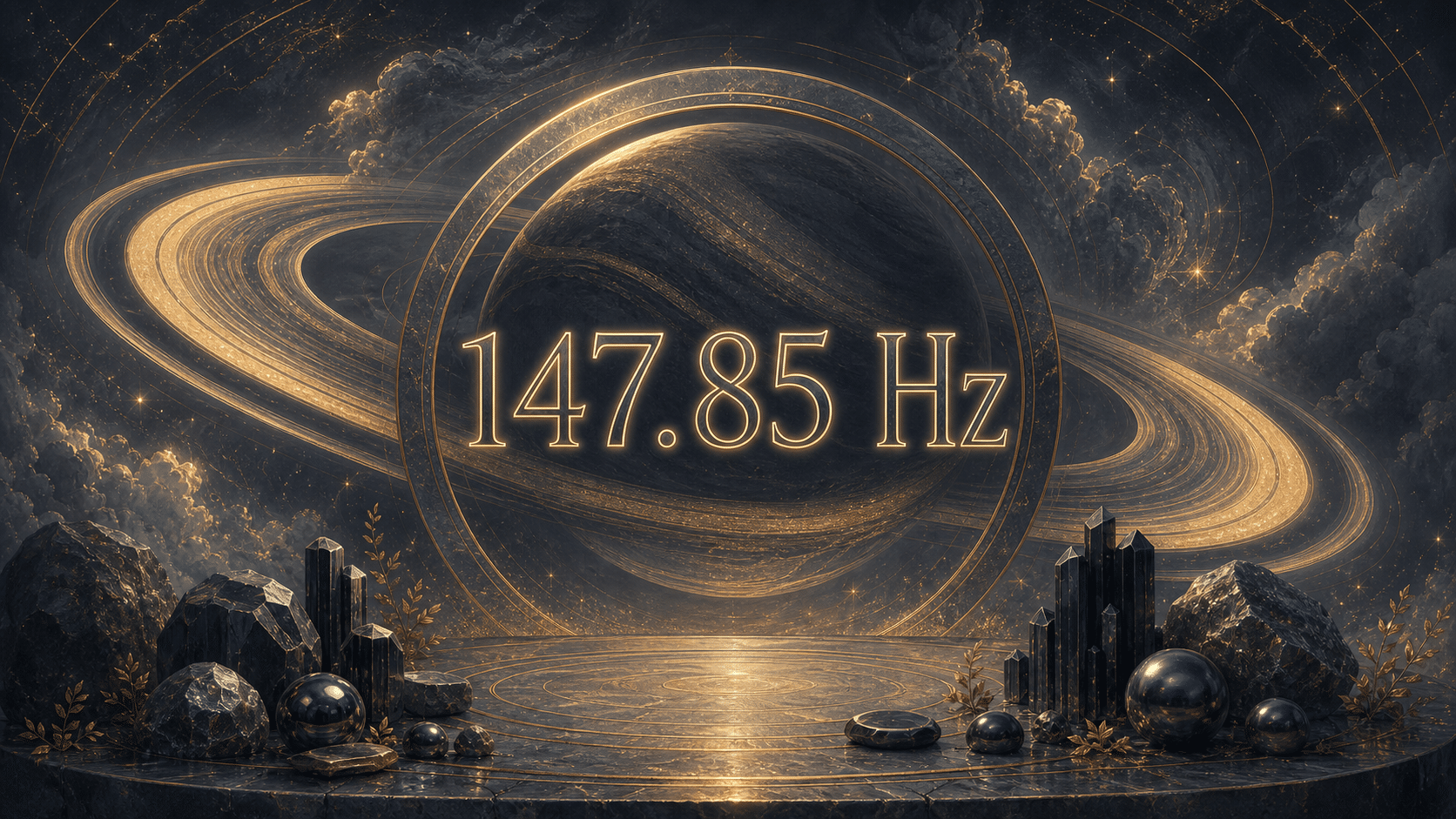 147 85 hz saturne structure maitrise temps, signification de la fréquence