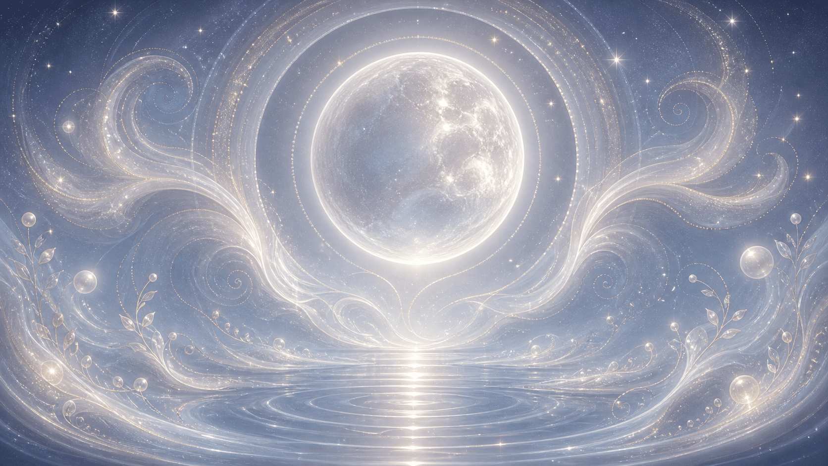 210 42 hz lune vibration onde argentee, signification de la fréquence