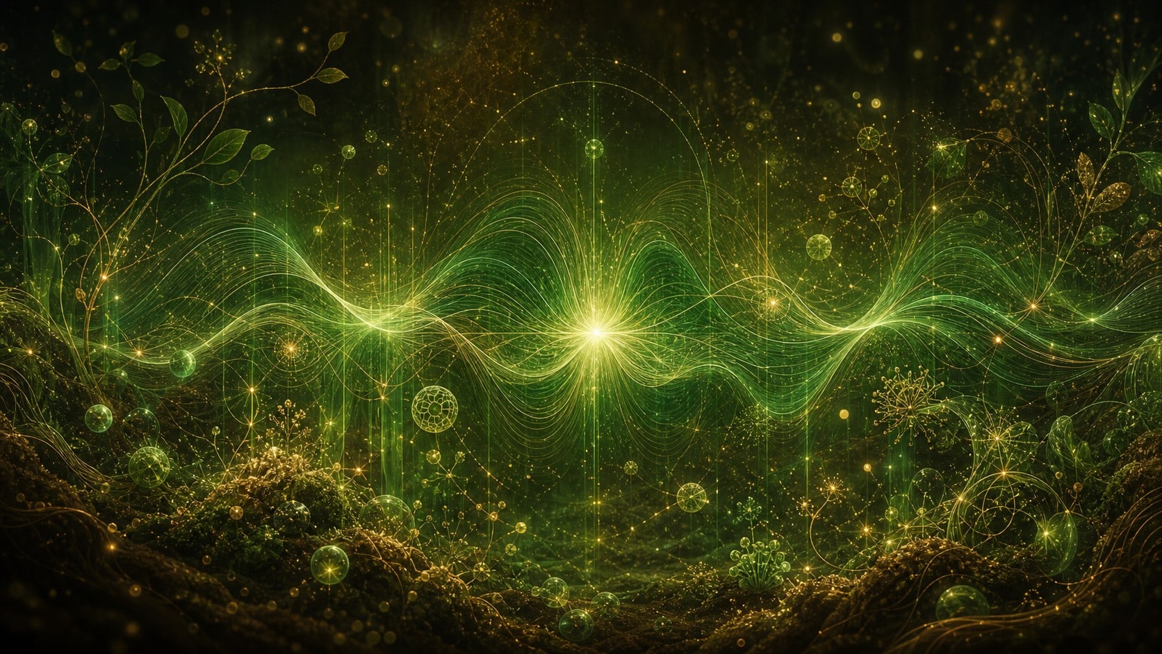 285 hz vibration corps sonore onde verte, signification de la fréquence