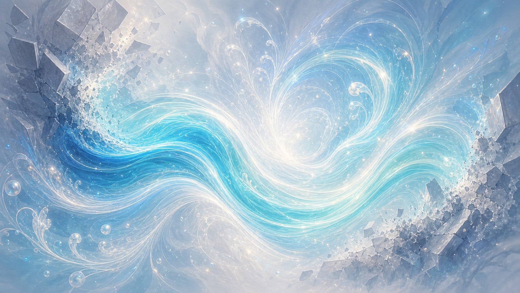 417 hz vibration fluidite onde bleue, signification de la fréquence