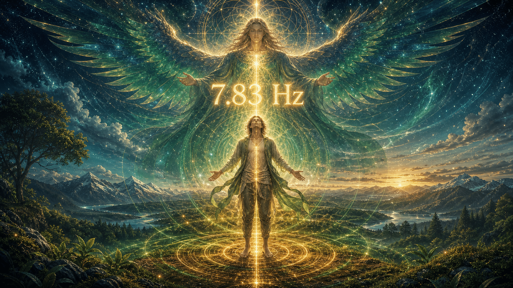 7 83 hz ange sandalphon champ gaia connexion, signification de la fréquence