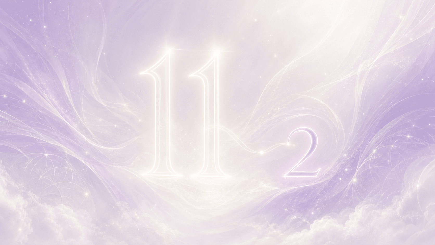 maitre 11 nombre 2 blanc lilas or, signification de l'heure 11:00