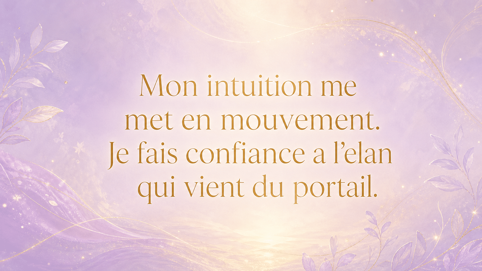 mantra elan or lilas pale matin, signification de l'heure 11:10