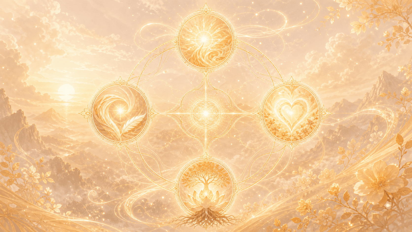 cycle createur complet or blanc, signification de l'heure 12:34