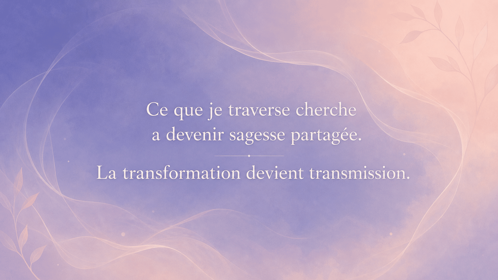 mantra transmission blanc indigo corail pale, signification de l'heure 13:33