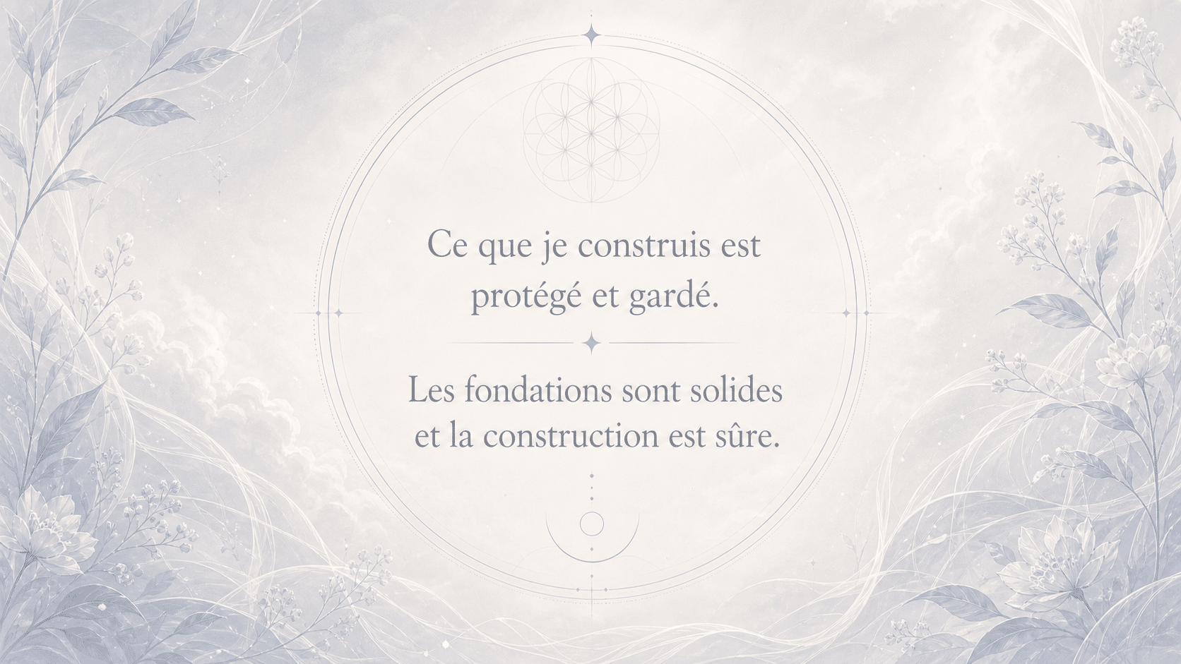 mantra protection argent nacre gris bleu, signification de l'heure 22:44