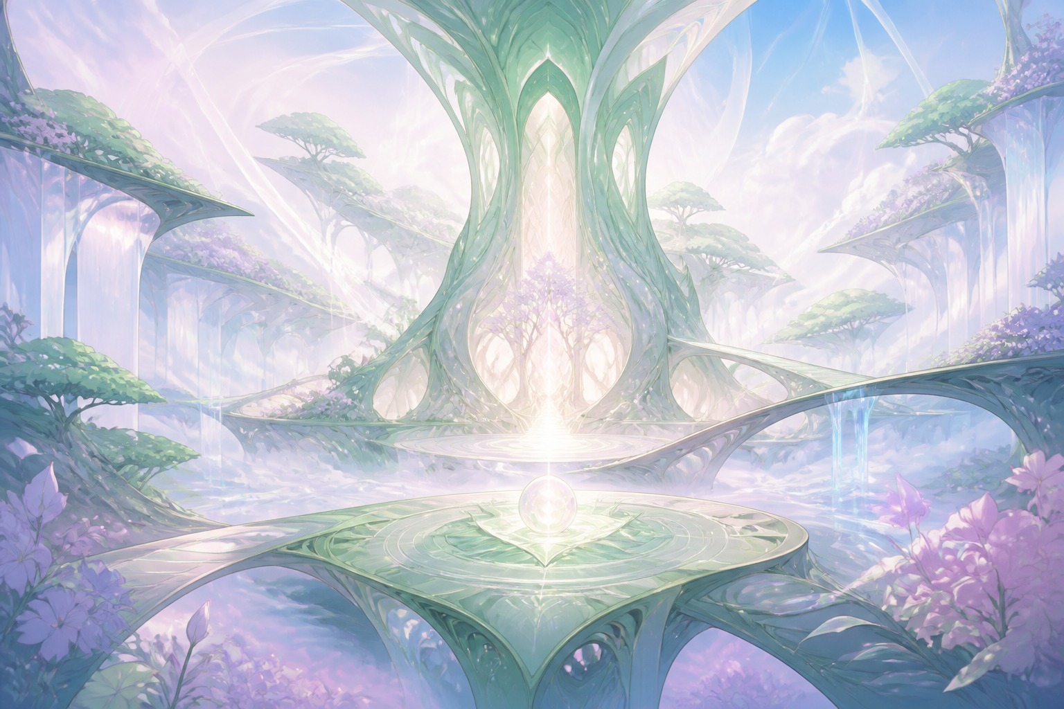 Les heures avec le nombre maître 22 dans une illustration symbolique pastel permettant de visualiser la signification des heures maitre 22